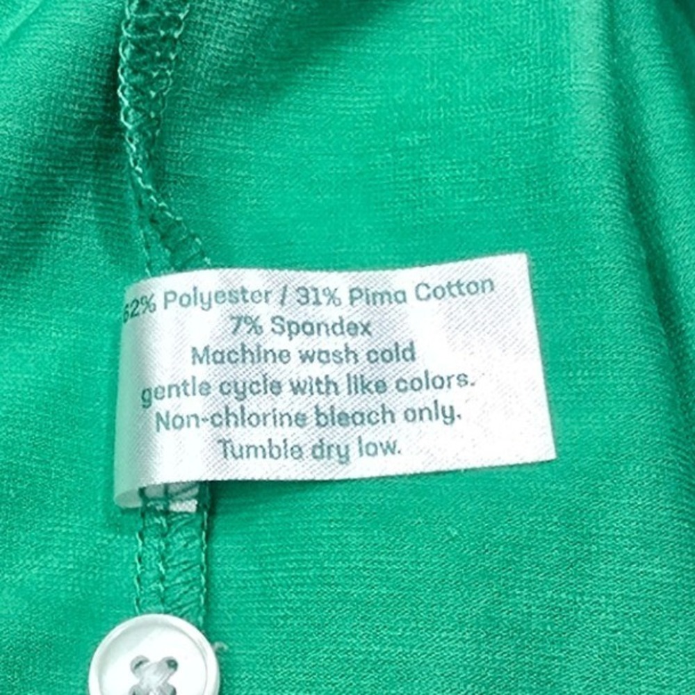 Criquet Pocket Golf Polo Green Men's Large Sandwich Logo - Picture 9 of 9